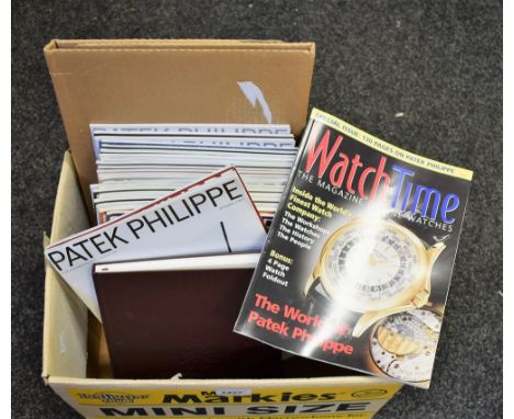 Patek Philippe Magazines - a quantity of magazines issued solely for owners of Patek Philippe watches; a volume issued to Pat
