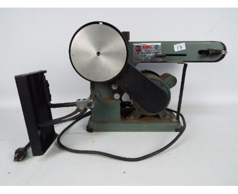 A King 4" x 6" belt disc sander model KC704C