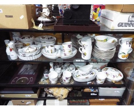 A quantity of Royal Worcester Evesham table wares, approximately 100 pieces.