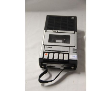 A portable cassette player made by Ultra - be the first on your street to anticipate the coming cassette revival !