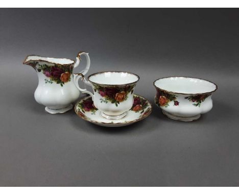 comprising of  two jugs, two sugar bowls, two sandwich plates, twelve cups, twelve saucers and twelve platesQty: 42General su