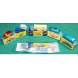 5 Matchbox Superfast etc. No.2 Major Pack Bedford Walls Ice Cream Lorry, No.15 Refuse Truck, No.25