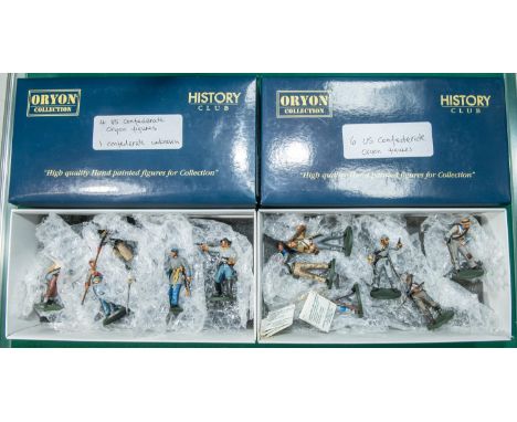 2 Oryon sets, 1st containing 4 Confederate Oryon + 1 unknown, and the 2nd, Containing 6 Confederate Oryon. Also ACW095 First 