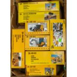 11 Joal Construction vehicles, JCB 217S Centremount, JCB 4CX Sitemaster, JCB 712, JCB 930, 2x JCB