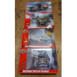 4 Airfix 1:35 scale Model Kits. Austin K2/Y Ambulance. Tiger 1 'Early Version' Operation Citadel.