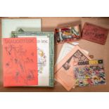 Quantity of Cigarette cards, stamps and other items, Stamps are mainly loose, in packets or