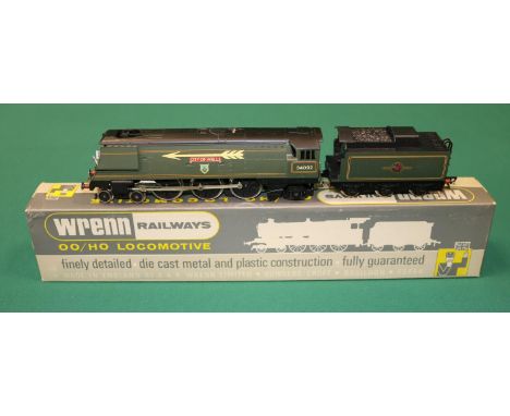 A Wrenn Railways West Country class 4-6-2 Tender Locomotive (W2266/A). 'City of Wells' RN 34092. In lined Brunswick green liv