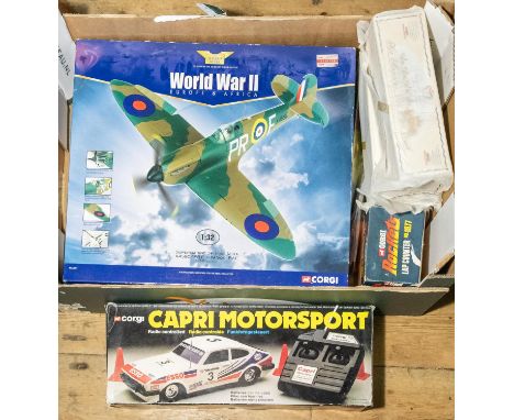 Small quantity of Corgi etc. A rare Capri Motorsport radio controlled model. Boxed, with control unit, looks to be complete w