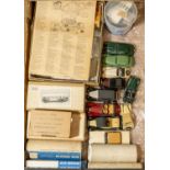 A quantity of made and unmade white metal vehicle kits. Made include Abingdon Classics, Auto