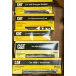 5 Cat Construction vehicles, Cat 385B L Excavator, Cat 980G Wheel Loader, Cat 924G Versalink Wheel