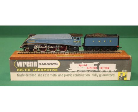 A Wrenn Railways LNER class A4 4-6-2 tender locomotive (W2404) 'Mallard' RN 4468 in unlined Garter Blue livery with maroon wh