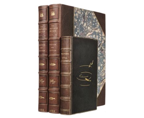 Walton (Izaak &amp; Charles Cotton). The Compleat Angler or the Contemplative Man's Recreation, edited and arranged by R. B. 