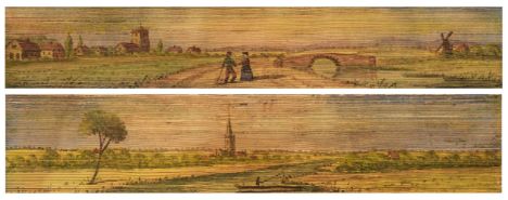 Fore-edge paintings. The Oeconomy of Human Life. Translated from an Indian Manuscript, written by an ancient Bramin. To which