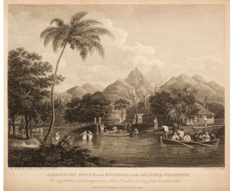 Wilson (James). A Missionary Voyage to the Southern Pacific Ocean, performed in the Years 1796, 1797, 1798, in the Ship Duff,