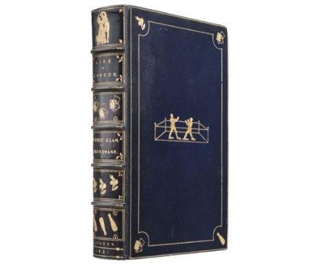 Egan (Pierce). Life in London; or, the Day and Night Scenes of Jerry Hawthorn, Esq. and his Elegant Friend Corinthian Tom, Ac