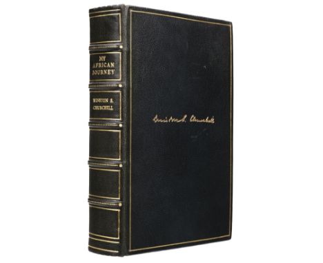 Churchill (Winston S.) My African Journey, 1st edition, London: Hodder and Stoughton, 1908, half title, 3 maps, 61 monochrome
