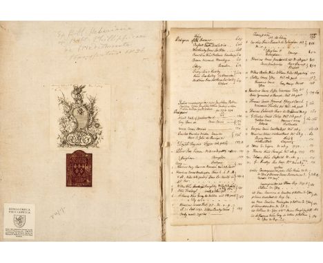 [Devereux, Robert, second Earl of Essex, 1566-1601]. A bound collection of heraldic tracts including pedigrees showing the re