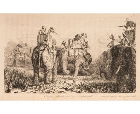 Mundy (Godfrey Charles). Pen and Pencil Sketches, being the Journal of a Tour in India, 2 volumes, 1st edition, London: John 