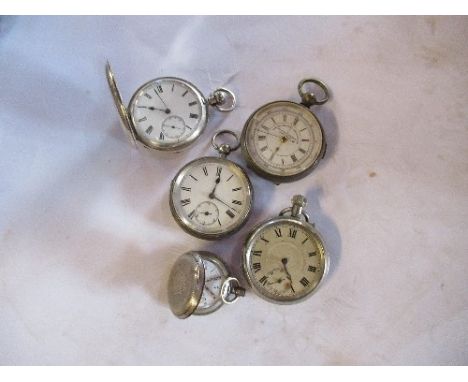 Five pocket watches