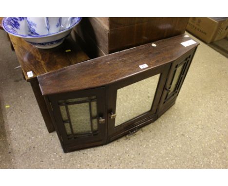 An Art Deco style mirrored cabinet 