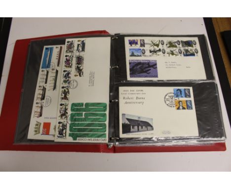 An album of First Day covers 