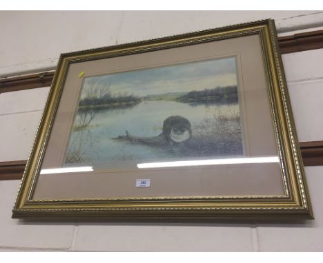 Campbell Black, pencil signed limited edition print "Still Waters"