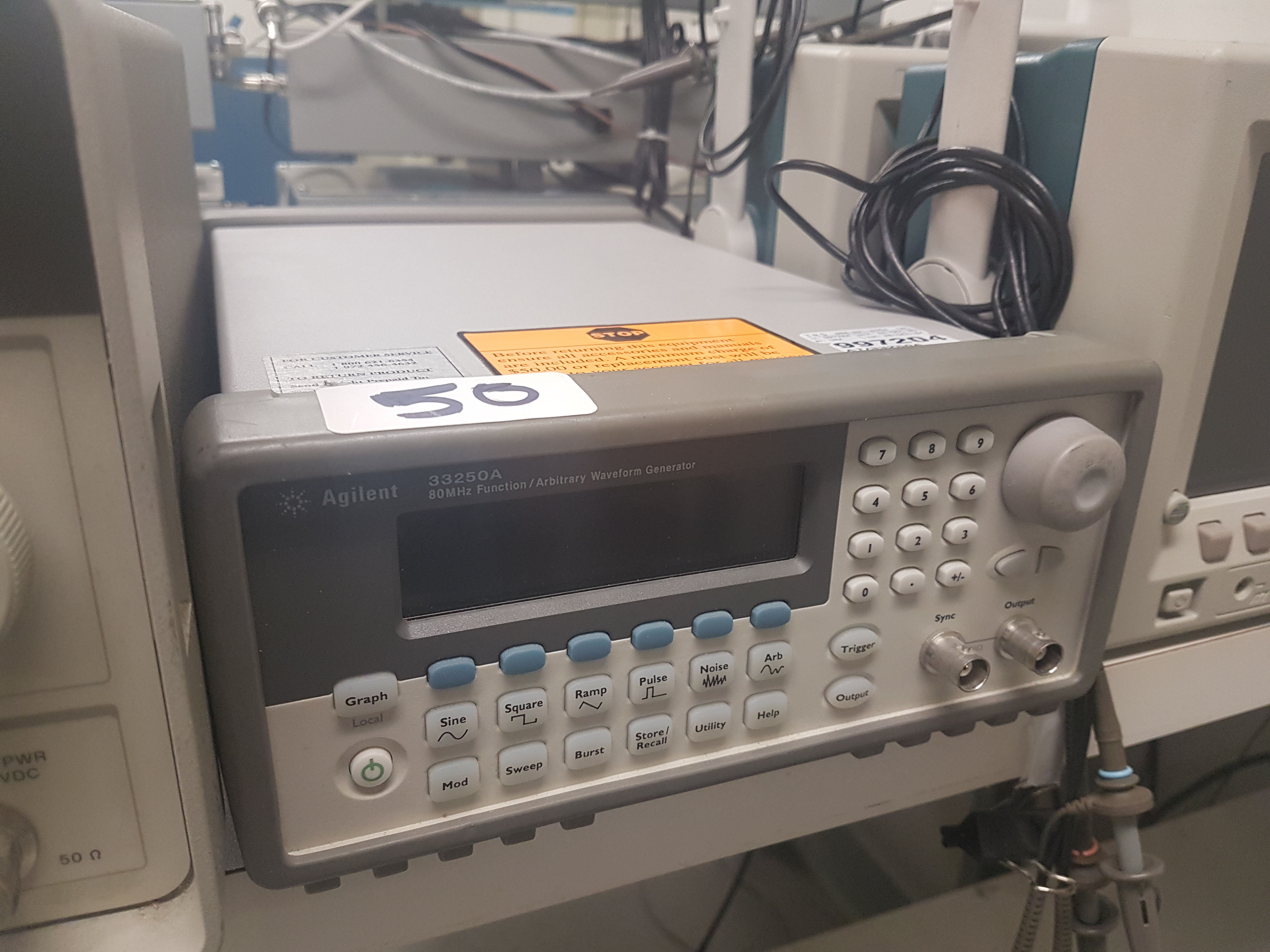 Agilent "33250A" Arbitrary Waveform Generator, S/N MY40002733 Features