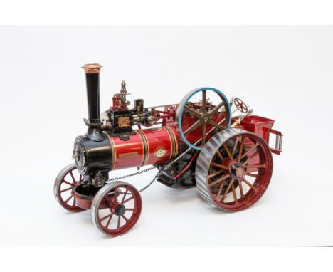 A 1½in. scale coal fired Allchin 'Royal Chester' traction engine, with copper boiler, usual two speed drive, ratchet lubricat