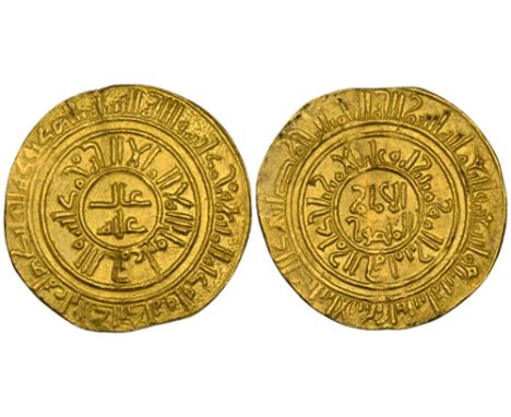Fatimid, al-Amir (495-524h), dinar, al-Iskandariya 497h, 4.36g (Nicol 2441), struck from rusty dies, light crease, very fine 