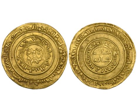 Fatimid, al-Amir (495-524h), dinar, Misr 495h, 3.71g (Nicol 2513), light die rust, very fine and scarce