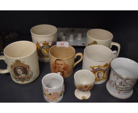 A selection of ceramic royal coronation wares including Ferndale interest Grimwades