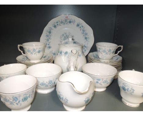 A vintage part tea service by Colclough 