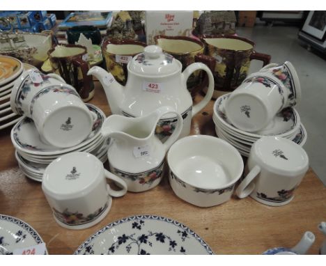 A vintage part tea service by Royal Doulton Autumns glory