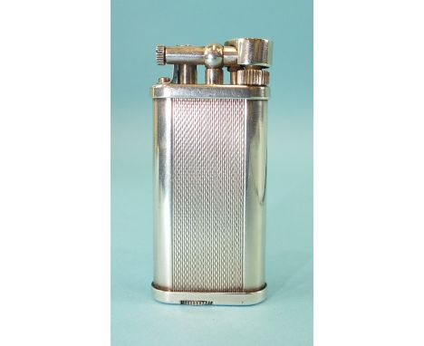 A Dunhill Unique lighter, 65mm, numbered 103103, boxed with papers.