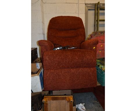 A SHERBOURNE THREE PIECE UPHOLSTERED LOUNGE SUITE, to include a two seater sofa and two electric reclining chairs