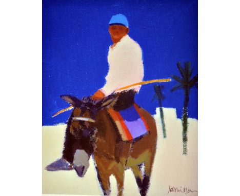 CHARLES JAMIESON, 'TAKING IT EASY', a print from a proof run of five, unframed, 58cm x 48cm