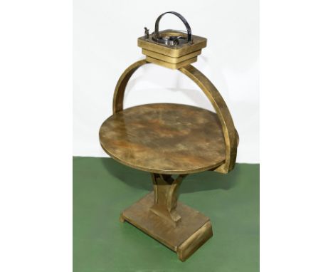 Small Art Deco coffee table with ashtray, circa 1930’s in original condition