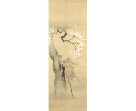 Five kakejiku (hanging scroll) paintingsOne by Hanabusa Itcho (1652-1724), late 17th to 19th centuryInk and slight colour on 