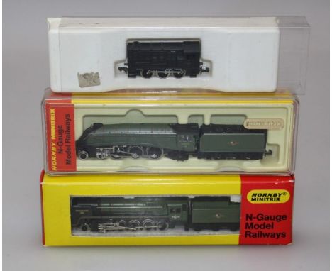 Hornby Minitrix 'N' Gauge 209 Evening Star, 211 Mallard, Graham Farish Diesel LMS (3)&nbsp;