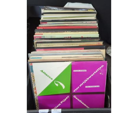 A large collection of vintage 20th century Classical music LP long play vinyl records. To include Jozef Gresak, Pavel Borkove