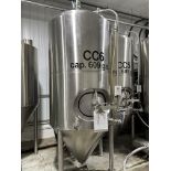 15 BBL Unitank Fermenter, Approx Dims: 5ft-8in OD x 11 ft OAH | Rig Fee $500