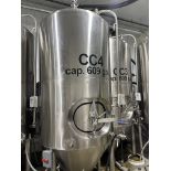 15 BBL Unitank Fermenter, Approx Dims: 5ft-8in OD x 11 ft OAH | Rig Fee $500