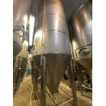 2016 Allied Beverage Tank (ABT) 120BBL Fermenter s/n FV1599, Approx Dims: 7ft-6in OD | Rig Fee $3150