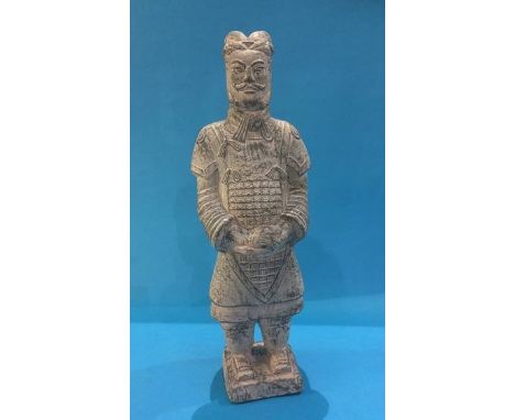 A composite Terracotta Army style figure