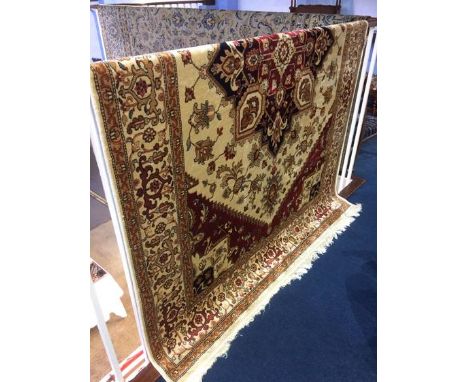 A modern Kashan carpet 