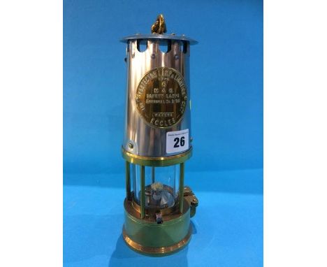 An Eccles miners lamp