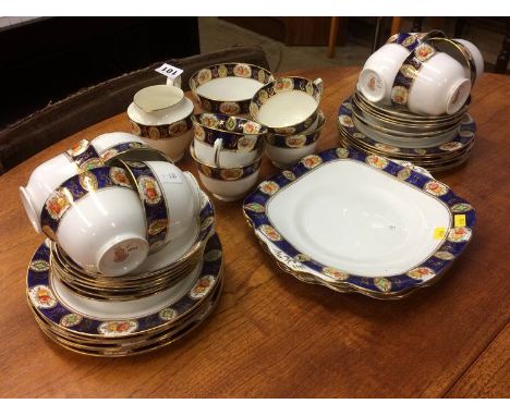 An Edwardian tea service