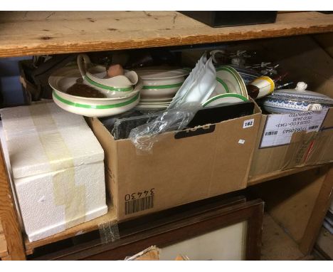 Shelf of assorted