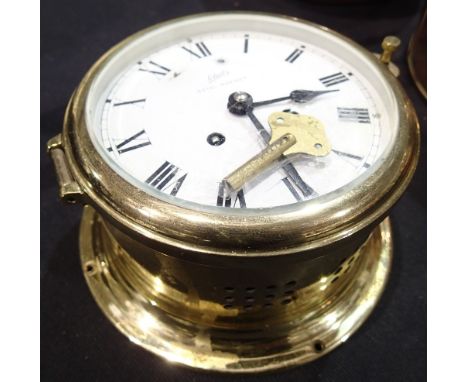 Royal Mariner brass ships masthead clock by Schatz CONDITION REPORT: This item was working at the time of lotting. 