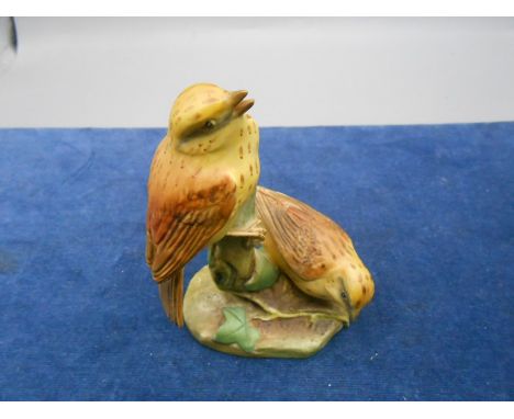 Royal Worcester Yellow Hammers 5 inches tall  ( no apparent damage )